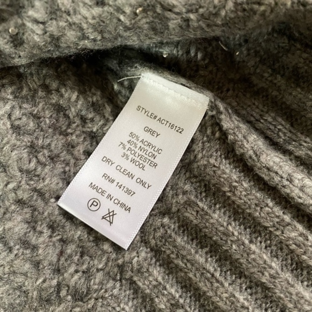 ASTR the label wool blend sweater size M - Picture 9 of 9